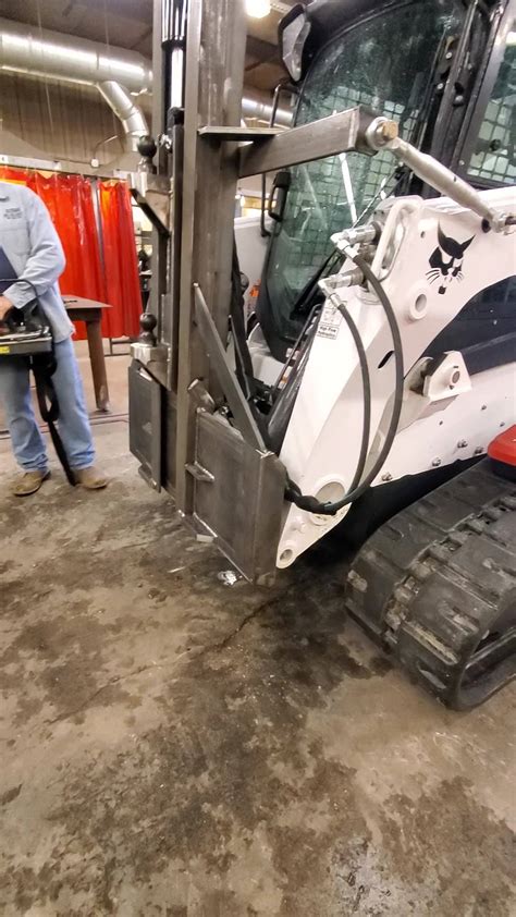 Moving a mobile home with a skid steer! 